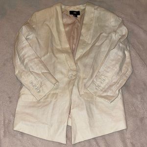 Ivory summer blazer